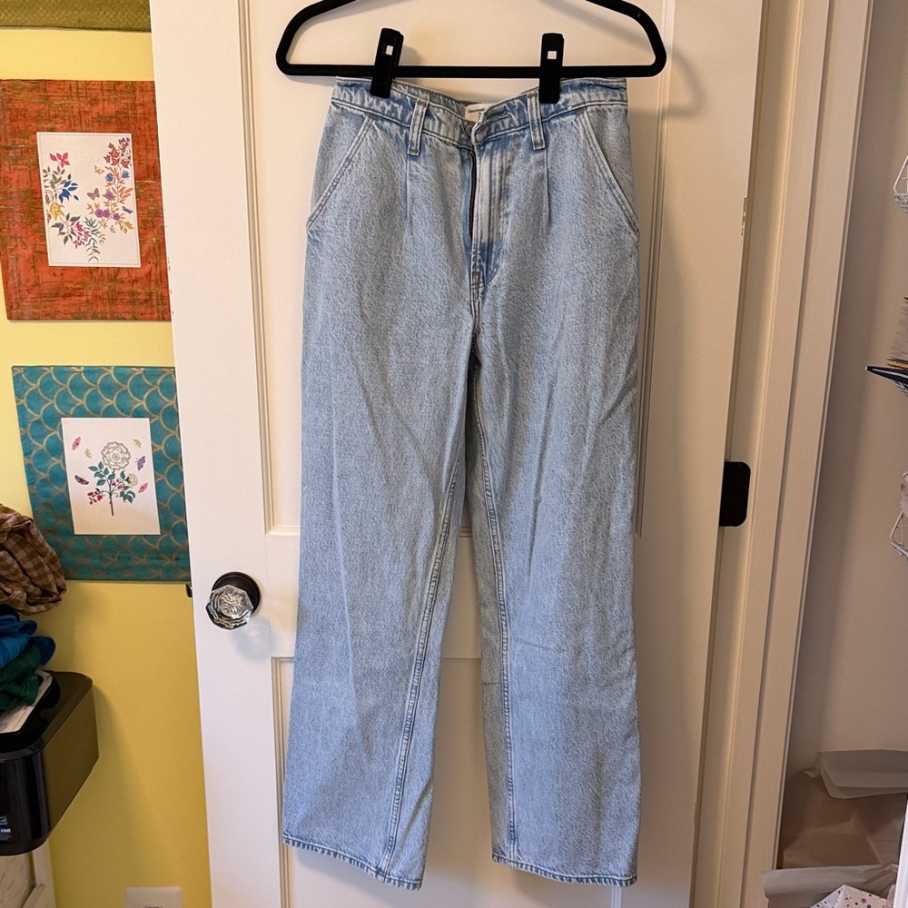 Abercrombie & Fitch Light Blue High Rise Jeans